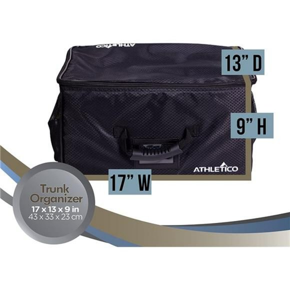 Athletico Golf Trunk Organizer Storage - Car Golf Locker | Collapsible - Picture 6 of 6
